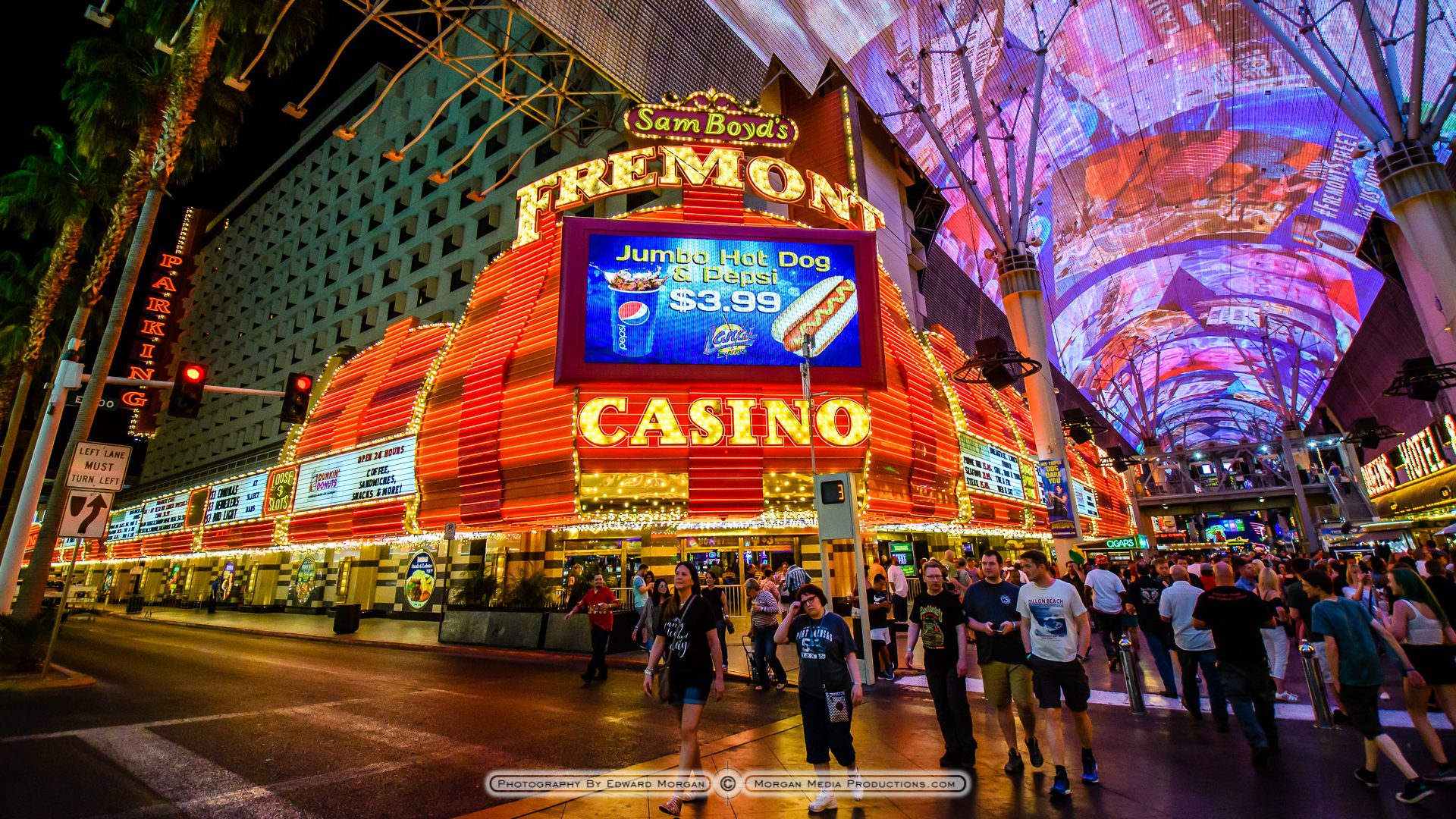 Las Vegas Fremont Street Photos - Edward Morgan Photography